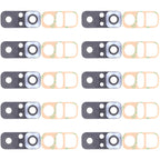 10 PCS Back Camera Lens for Xiaomi Redmi Note 10 Pro (India) / Redmi Note 10 Pro Max / Redmi Note 10 Pro M2101K6G M2101K6R M2101K6P M2101K6I, For Xiaomi Redmi Note 10 Pro Max