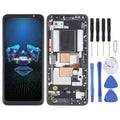 OLED Material LCD Screen and Digitizer Full Assembly With Frame for Asus ROG Phone 5 ZS673KS, For Asus ROG Phone 5 ZS673KS