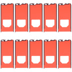For OPPO Find X2 10pcs Front Housing Adhesive, For OPPO Find X2