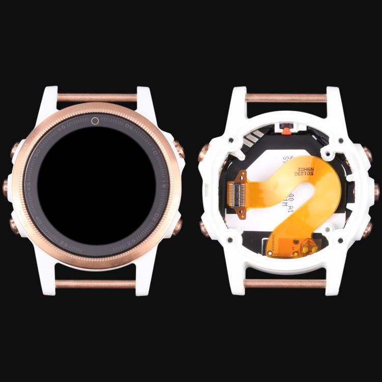 LCD Screen and Digitizer Full Assembly With Frame for Garmin Fenix 5S (Sapphire Version), For Garmin Fenix 5S (Sapphire)