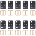 For OPPO Realme Q3 5G 10pcs Back Camera Lens, For OPPO Realme Q3 5G