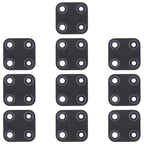 For OPPO Realme C12 RMX2189 10pcs Back Camera Lens, For OPPO Realme C12