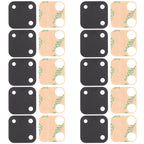 For OPPO Realme C11 RMX2185 10pcs Back Camera Lens, For OPPO Realme C11 RMX2185