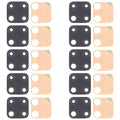 For OPPO Realme C25 RMX3193, RMX3191 10pcs Back Camera Lens, For OPPO Realme C25