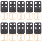 For OPPO Reno5 Lite CPH2205 10pcs Back Camera Lens, For OPPO Reno5 Lite
