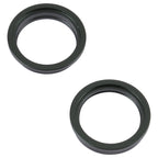 2 PCS Rear Camera Glass Lens Metal Outside Protector Hoop Ring for iPhone 13, For iPhone 13, For iPhone 13 (Outside)