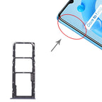 For OPPO Realme C11 (2021) RMX3231 SIM Card Tray + SIM Card Tray + Micro SD Card Tray, For OPPO Realme C11 (2021)