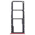 For OPPO Realme C3 RMX2027, RMX2020, RMX2021  SIM Card Tray + SIM Card Tray + Micro SD Card Tray, For OPPO Realme C3