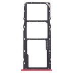 For OPPO Realme C3 RMX2027, RMX2020, RMX2021  SIM Card Tray + SIM Card Tray + Micro SD Card Tray, For OPPO Realme C3