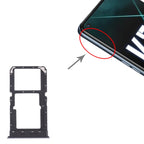 For OPPO K7X / Realme V5 / Realme Q2 PERM00 SIM Card Tray + SIM Card Tray / Micro SD Card Tray, For OPPO K7X