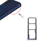 For OPPO Realme C15 RMX2180  SIM Card Tray + SIM Card Tray + Micro SD Card Tray, For OPPO Realme C15