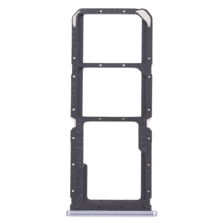 For OPPO A55 PEMM00, PEMM20, PEMT00, PEMT20  SIM Card Tray + SIM Card Tray + Micro SD Card Tray, For OPPO A55