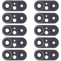 10 PCS Back Camera Lens for Xiaomi Poco F3 M2012K11AG, For Xiaomi Poco F3