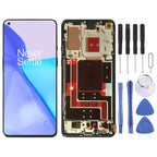 For OnePlus 9 LE2113 LE2111 LE2110 Digitizer Full Assembly With Frame Original LCD Screen, For OnePlus 9(Purple), For OnePlus 9