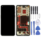 For OnePlus 9 LE2113 LE2111 LE2110 Digitizer Full Assembly With Frame Original LCD Screen, For OnePlus 9(Purple), For OnePlus 9