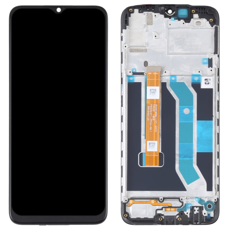 LCD Screen and Digitizer Full Assembly With Frame for OPPO Realme C3 / C3i RMX2027 RMX2020 RMX2021, For OPPO Realme C3 / C3i