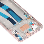 Original LCD Screen and Digitizer Full Assembly With Frame for Xiaomi Mi 11 Lite 4G/11 Lite 5G NE M2101K9AG M2101K9AI, For Xiaomi Mi 11 Lite 4G (Original)