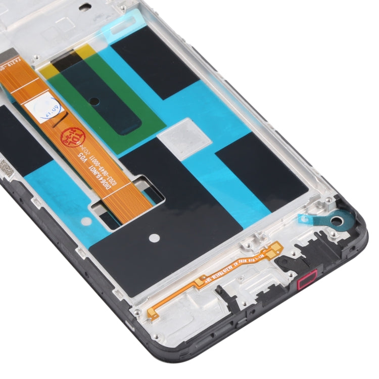 LCD Screen and Digitizer Full Assembly With Frame for OPPO Realme 7 (Asia) 4G RMX2151 RMX2163, For OPPO Realme 7 (Asia) 4G