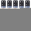 For OPPO A54 4G 10 PCS Back Camera Lens, For OPPO A54 4G(Black), For OPPO A54 4G(Blue)