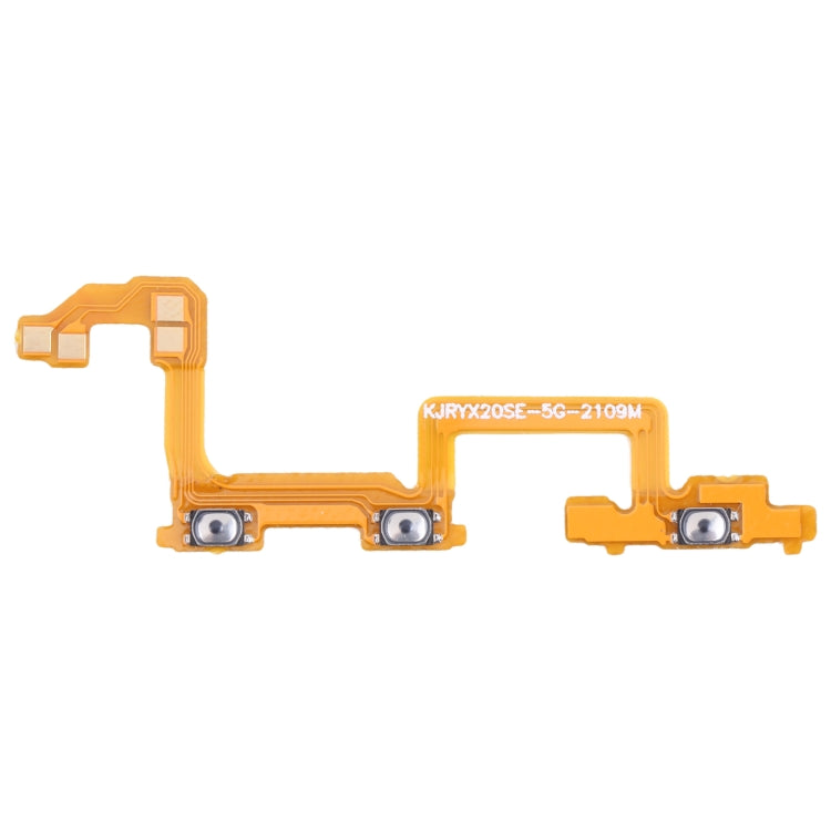 Power Button & Volume Button Flex Cable for Honor X20 SE, For Honor X20 SE
