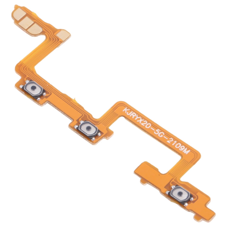 Power Button & Volume Button Flex Cable for Honor X20, For Honor X20