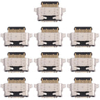 10 PCS Charging Port Connector for Motorola One Vision / Moto P50 XT1970-1, For Motorola One Vision / Moto P50