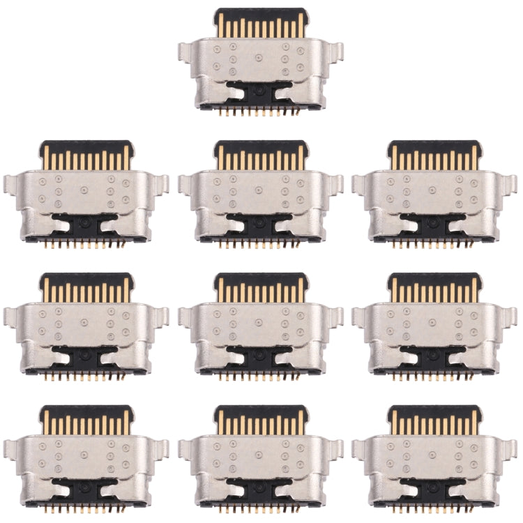 10 PCS Charging Port Connector for Motorola One Vision / Moto P50 XT1970-1, For Motorola One Vision / Moto P50