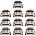 For vivo iQOO 3 5G V1955A, I1927, I1928 10pcs Charging Port Connector, For vivo iQOO 3 5G