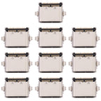 10 PCS Charging Port Connector for Lenovo M10 Plus TB-X606, TB-X606F, For Lenovo M10 Plus