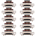 10 PCS Charging Port Connector for Xiaomi Mi 11 Pro M2102K1AC, For Xiaomi Mi 11 Pro