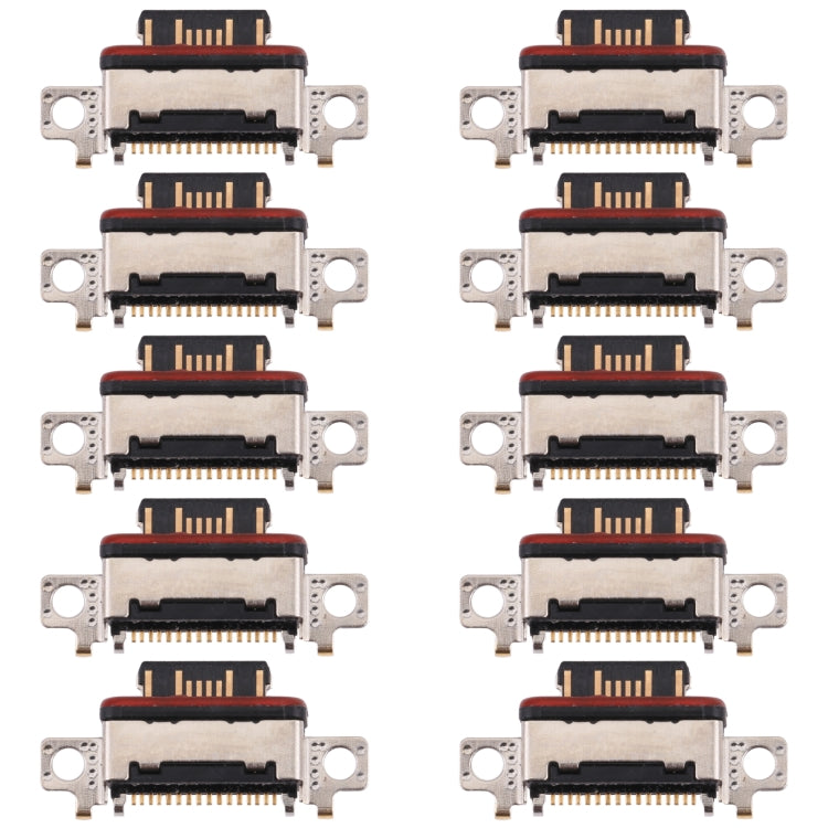 10 PCS Charging Port Connector for Xiaomi Mi 11 Pro M2102K1AC, For Xiaomi Mi 11 Pro