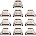 For vivo X60 Pro V2046, V2047A, V2047 10pcs Charging Port Connector, For vivo X60 Pro