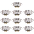 For OPPO A9 / A9X PCEM00, PCAM10, CPH1938 10pcs Charging Port Connector, For OPPO A9 / A9X