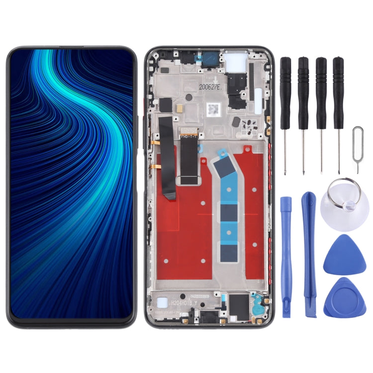 LCD Screen and Digitizer Full Assembly With Frame for Honor X10 Pro, For Honor X10 Pro