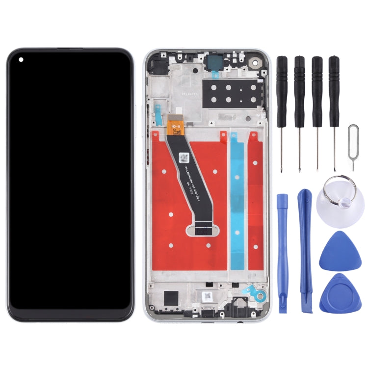 LCD Screen and Digitizer Full Assembly With Frame for Honor Play 4T, For Honor Play 4T
