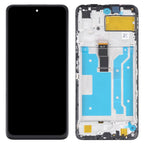 LCD Screen and Digitizer Full Assembly With Frame for Huawei Y7a, For Huawei Y7a