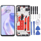 LCD Screen and Digitizer Full Assembly With Frame for Huawei P40 Lite 5G, For Huawei P40 Lite 5G