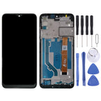 LCD Screen and Digitizer Full Assembly With Frame for Alcatel 1S 2020 OT5028 5028 5028Y 5028A 5028D 5028U, For Alcatel 1S 2020