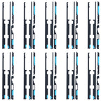 10 PCS Original Front Housing Adhesive for Sony Xperia XZ3, For Sony Xperia XZ3