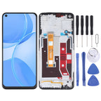 Original LCD Screen and Digitizer Full Assembly With Frame for OPPO A53 5G PECM30 PECT30, For OPPO A53 5G
