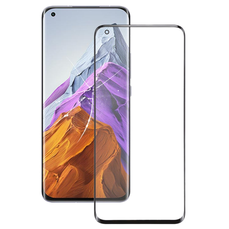 Front Screen Outer Glass Lens for Xiaomi Mi 11 Pro M2102K1AC, For Xiaomi Mi 11 Pro