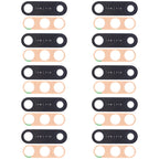 For Infinix Hot 7 X624B, X624, X652A 10pcs Back Camera Lens, For Infinix Hot 7