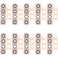 For Tecno Camon 17P CG7 10pcs Back Camera Lens, For Tecno Camon 17P CG7