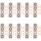 For Tecno Camon 17P CG7 10pcs Back Camera Lens, For Tecno Camon 17P CG7
