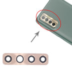 For Tecno Camon 17P CG7 10pcs Back Camera Lens, For Tecno Camon 17P CG7