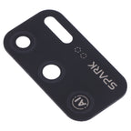 For Tecno Spark 5 Air KD6a 10pcs Back Camera Lens, For Tecno Spark 5 Air