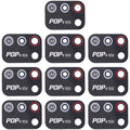 For Tecno Pop 4 Pro 10pcs Back Camera Lens, For Tecno Pop 4 Pro