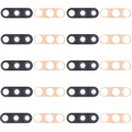 For Tecno Pouvoir 3 Plus LB8, LB8a 10pcs Back Camera Lens, For Tecno Pouvoir 3 Plus