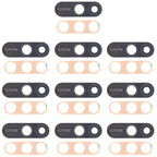 For Tecno Spark 4 Lite KC8S 10pcs Back Camera Lens, For Tecno Spark 4 Lite
