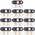 For Tecno Pop 3 Plus 10pcs Back Camera Lens, For Tecno Pop 3 Plus